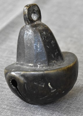 Tempelglocke, wohl Shinto, Bronze.