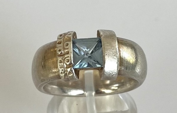 Design-Ring Otto Kern, 925 Sterlingsilber, Größe 58.