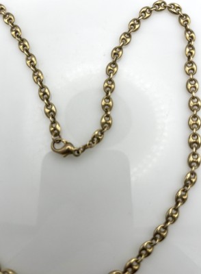 Goldkette, 333er Gelbgold, 51cm. Fein gegliederte Goldkette. 14,41g.