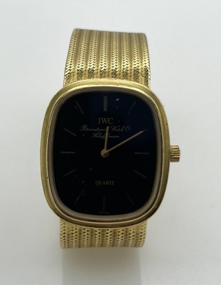 Damenarmbanduhr IWC, International Watch Schaffhausen, 750 Gelbgold, punziert.