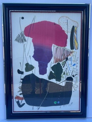 Chojnacki, Grzegorz (geboren 1955) Ohne Titel, 1991, Lithografie.