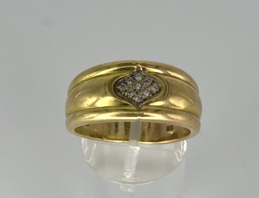 Ring, Gelbgold 585 (getestet).