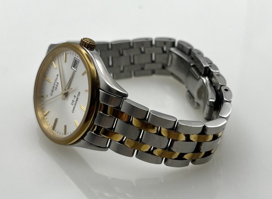 Damenarmbanduhr Certina, Stahl, bicolor, DS-8 Chronometer.