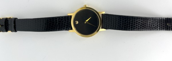 Movado-Armbanduhr, Museums-Line, Referenz 556 268.